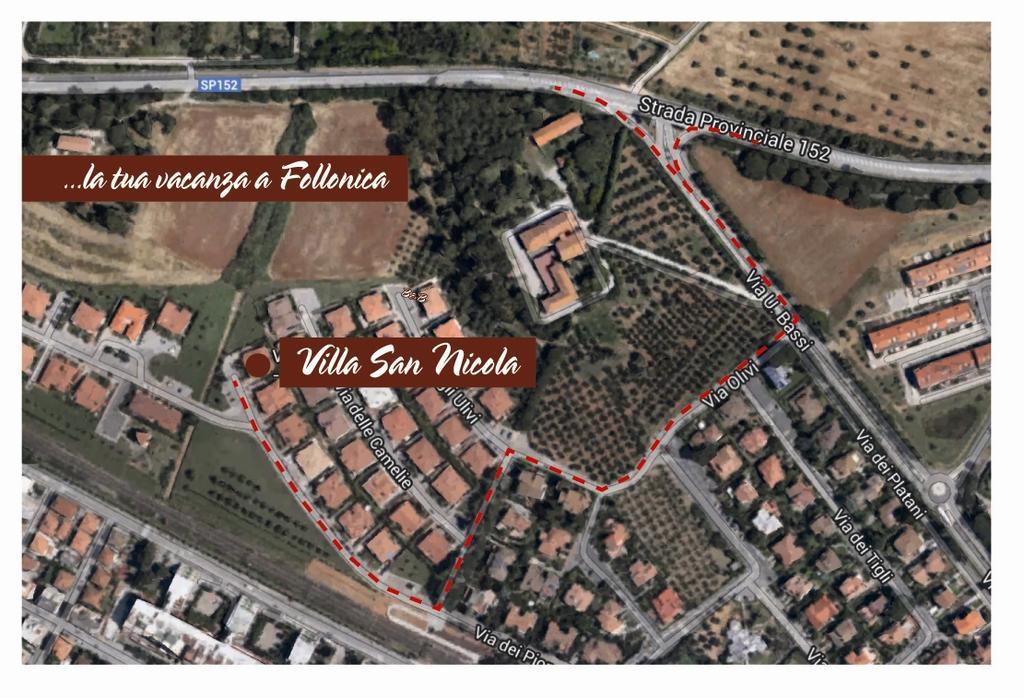 Villa San Nicola B&B Follonica Ngoại thất bức ảnh